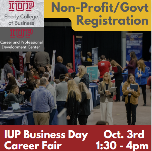 IUP Business Day Career Fair Non-Profit/Govt Org
