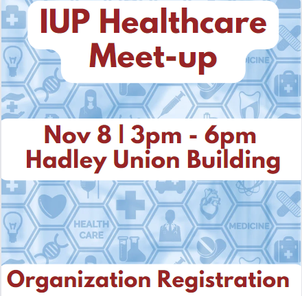 IUP Healthcare Meet-up Registration